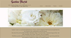 Desktop Screenshot of gardenflorists.com